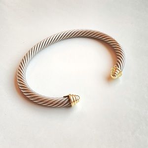 David Yurman Cable Classic Bracelet silver/gold
